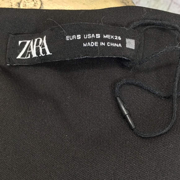 Zara Puff Sleeve Sequins Mini Dress SMALL EUC - Picture 13 of 14